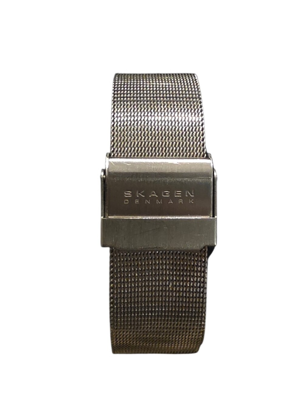 Skagen Silver-Tone Mesh Watch with Crystal Accents - Picture 3 of 4